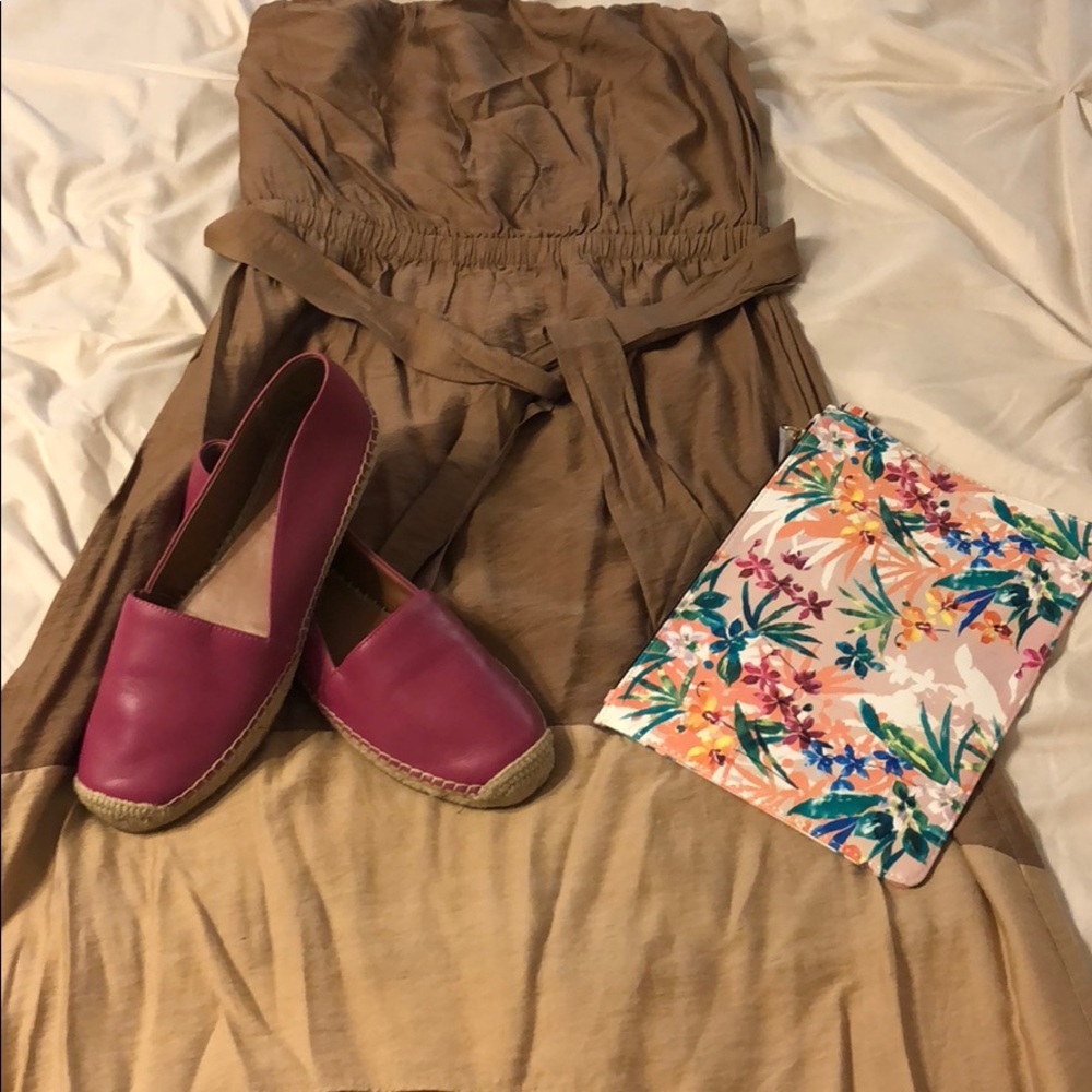 NWT The Limited Sleeveless HiLo Belted Dress